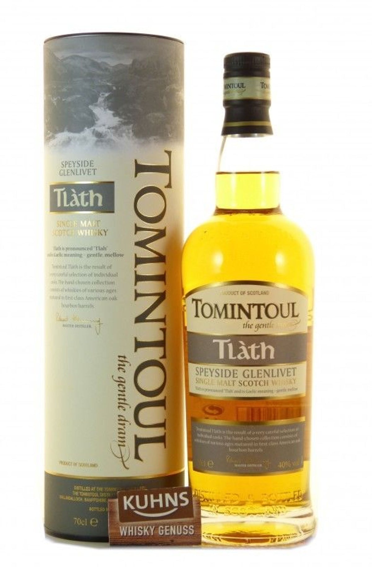 Tomintoul Tlàth 0,7l, alc. 40% en volumen