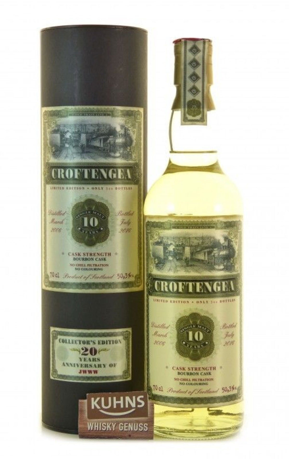 Croftengea 10 años 2006-2016 Jack Wiebers 0,7l alc. 50,3% vol.