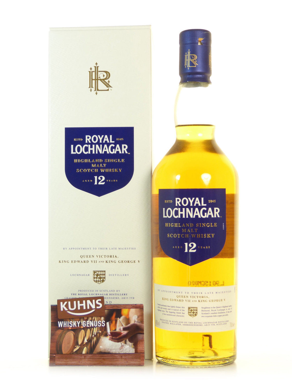 Royal Lochnagar 12 años 0,7 l, alc. 40 % vol.
