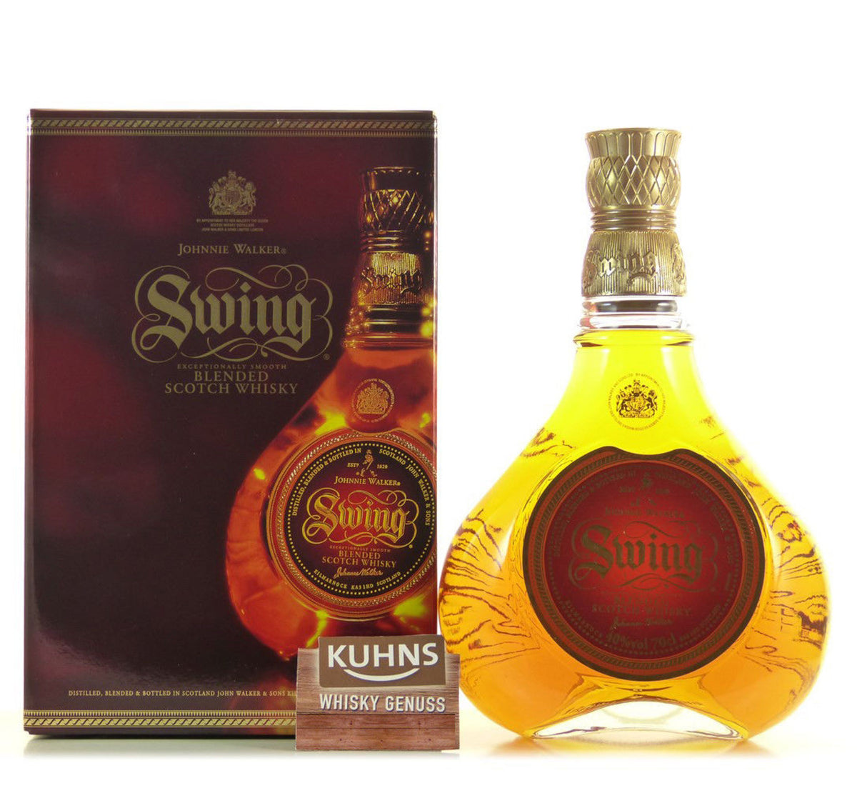 Johnnie Walker Swing 0,7 l, 40 % de alcohol por volumen