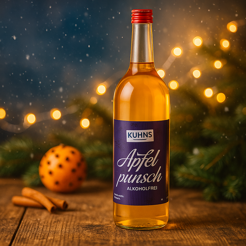 Ponche de manzana sin alcohol Kuhn's 0,75 l