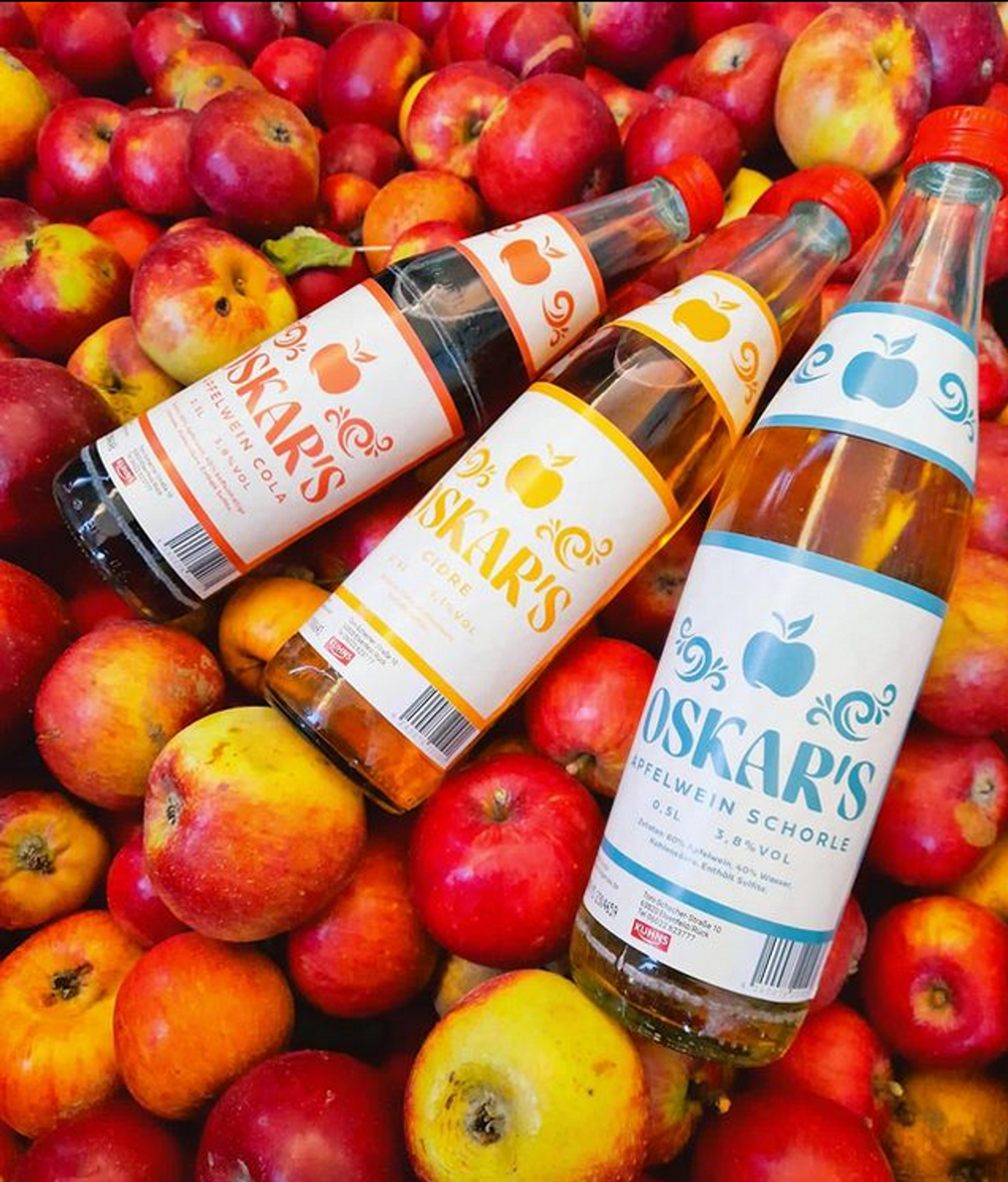 OSKAR`S Cidre 6x0,5l, alc. 3,1 Vol.-%