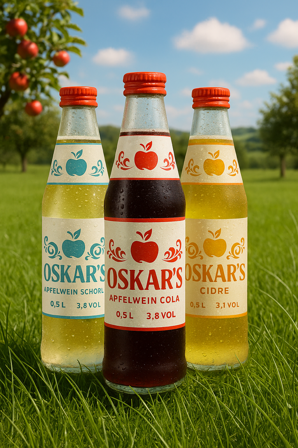 OSKAR`S Cider 0.5l, alc. 3.1% by volume