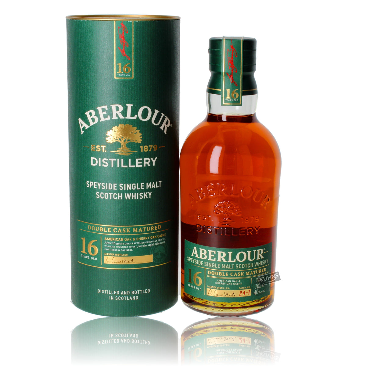 Aberlour 16 años Double Cask 0,7 l, 40 % de alcohol por volumen