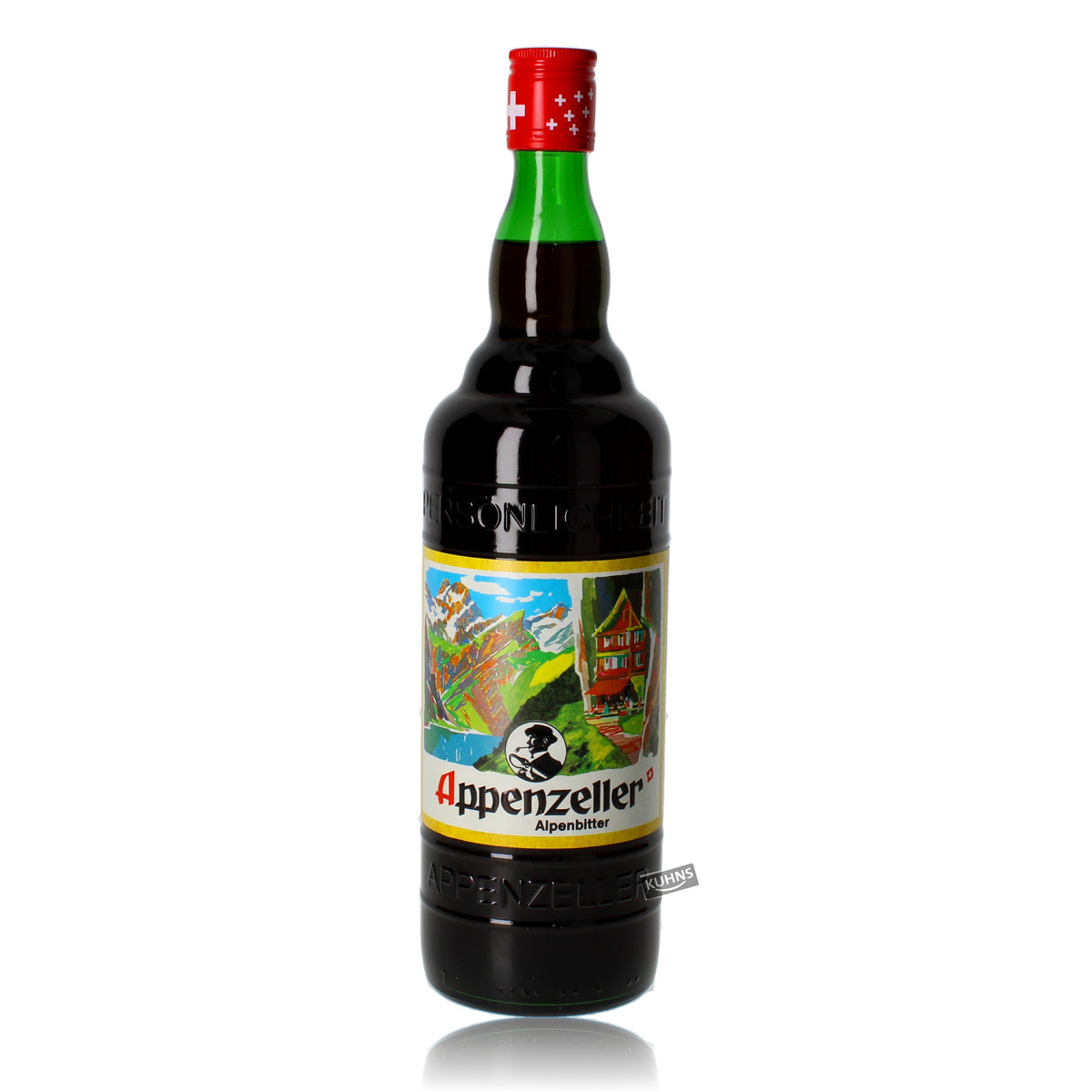 Appenzeller Alpenbitter 1,0l alc. 29 Vol.-%, Kräuterlikör Schweiz