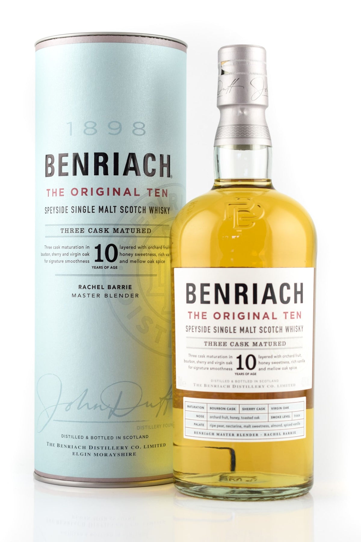 Benriach 10 años The Original Ten 0,7 l, 43 % de alcohol por volumen