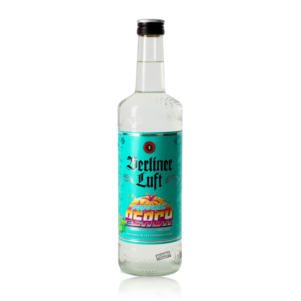 Licor de melocotón y menta Berliner Luft, 0,7 l, 18 % alc./vol.