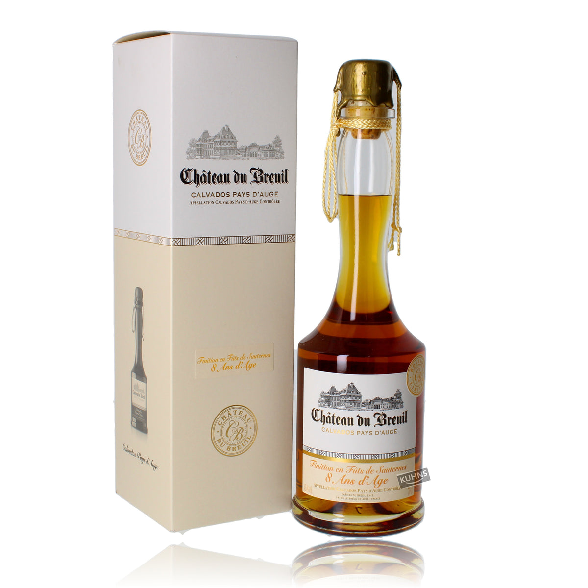 Chateau du Breuil 8 Jahre Sauternes Calvados 0,7l, alc. 43,4 Vol.-%