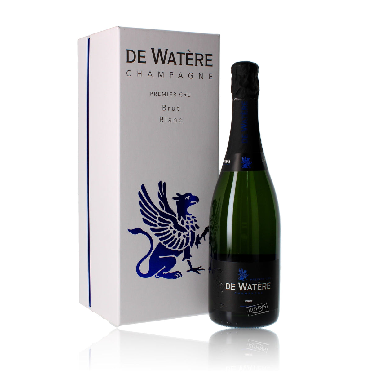 De Watère Prestige Brut Blanc Champagne 0,75l, alc. 12 Vol.-%
