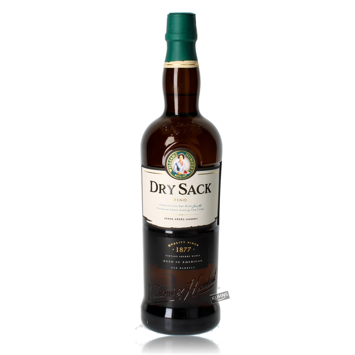Dry Sack Fino Sherry 0,75l alc. 15 Vol.-%, Sherry Spanien