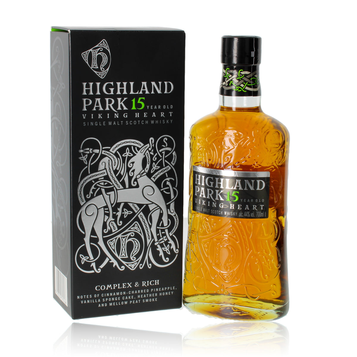 Highland Park 15 Years Viking Heart Complex & Rich 0.7l, alc. 44 Vol.-%