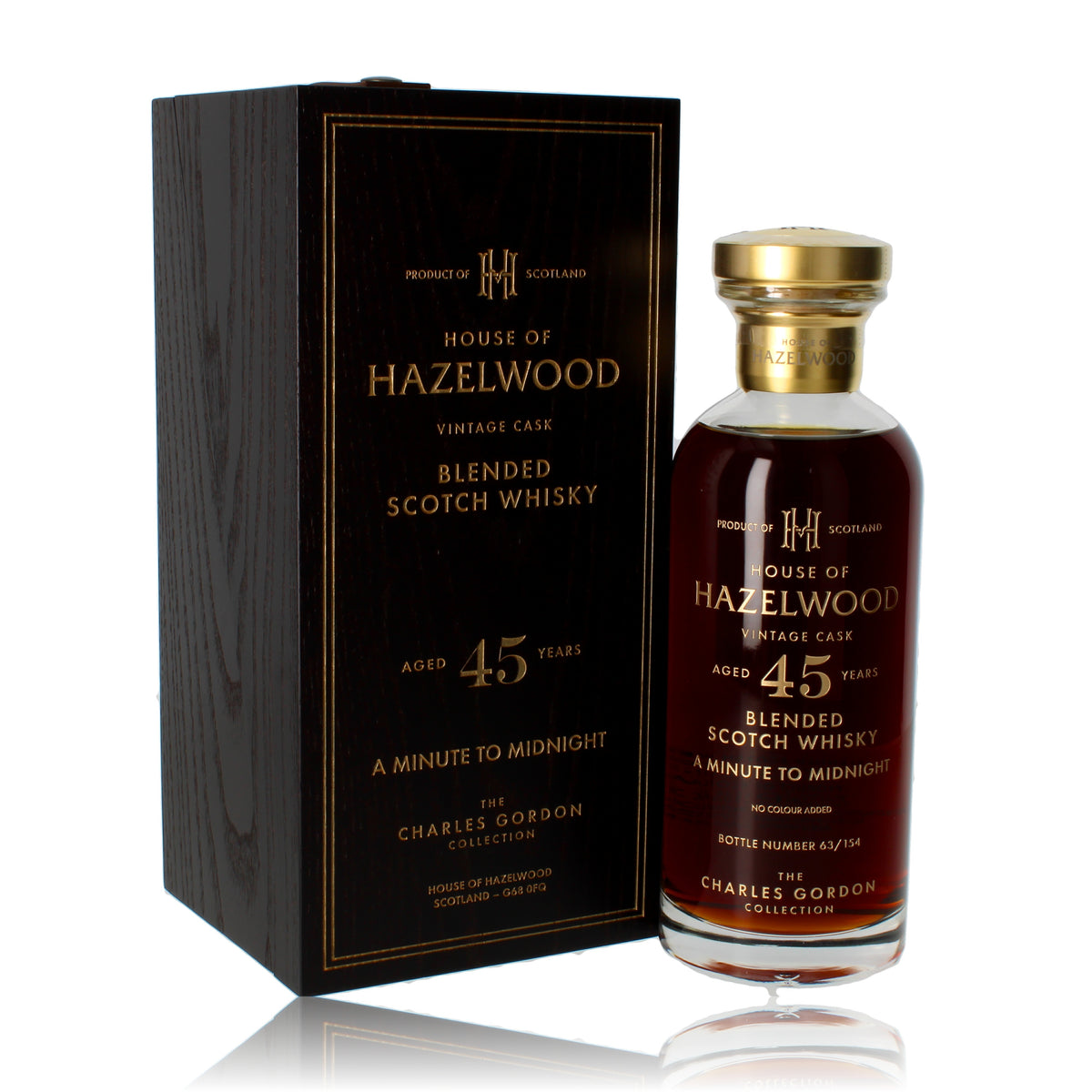 House of Hazelwood 45 Jahre A Minute To Midnight 0,7l, alc. 58,6 Vol.-%