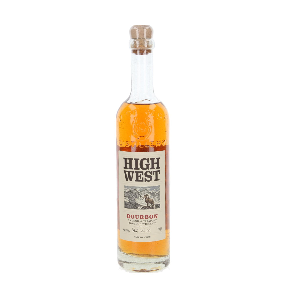 High West Bourbon Whiskey 0,7l, alc. 46 Vol.-%