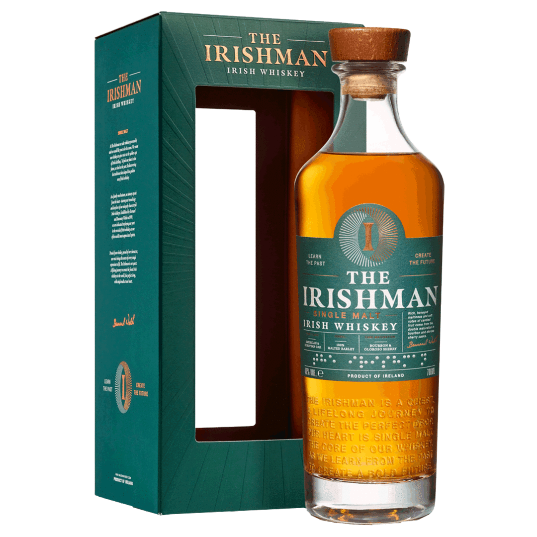 The Irishman Single Malt 0,7 l, 40 % de alcohol por volumen