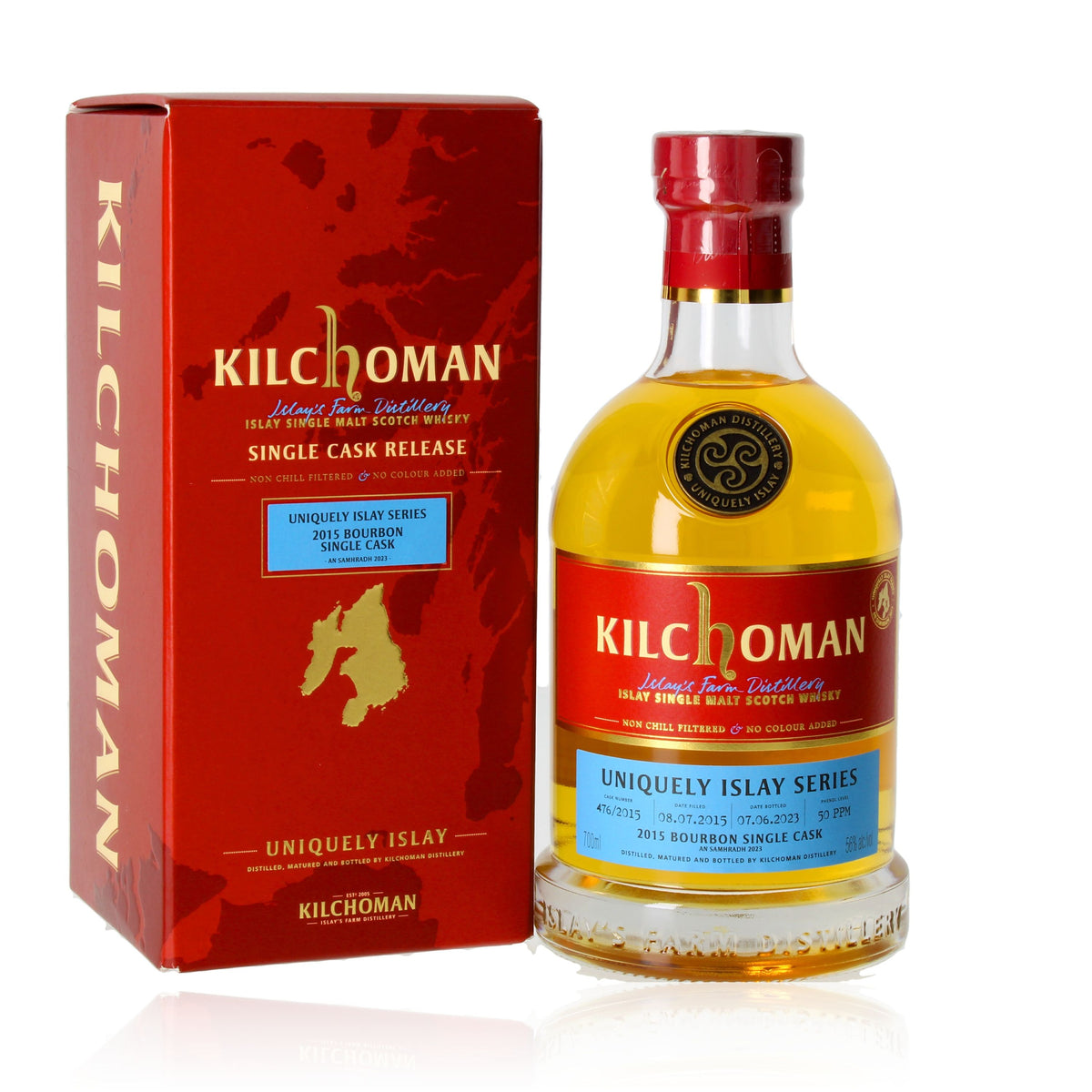 Kilchoman Uniquely Islay Serie 2023 0,7l alc. 56 Vol.-%