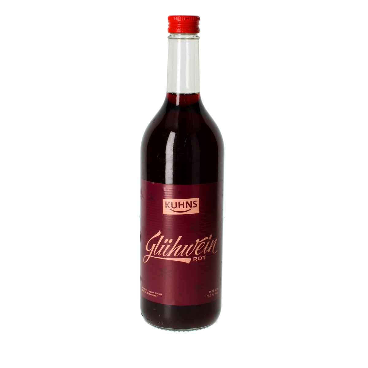 Vino tinto caliente Kuhn's 0,75 l, 10,2 % de alcohol por volumen