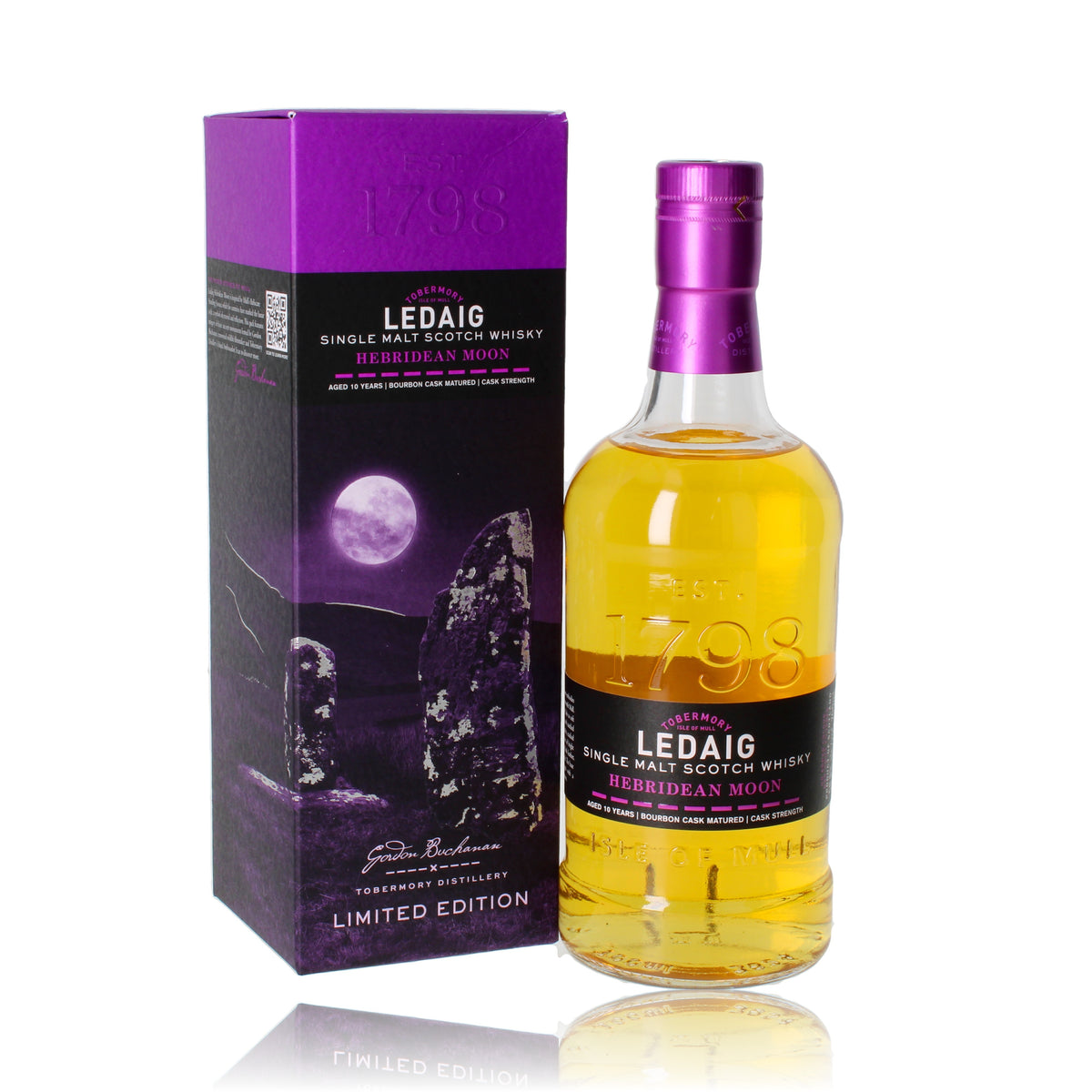 Ledaig Hebridean Moon 0,7l, alc. 58,8 Vol.-%