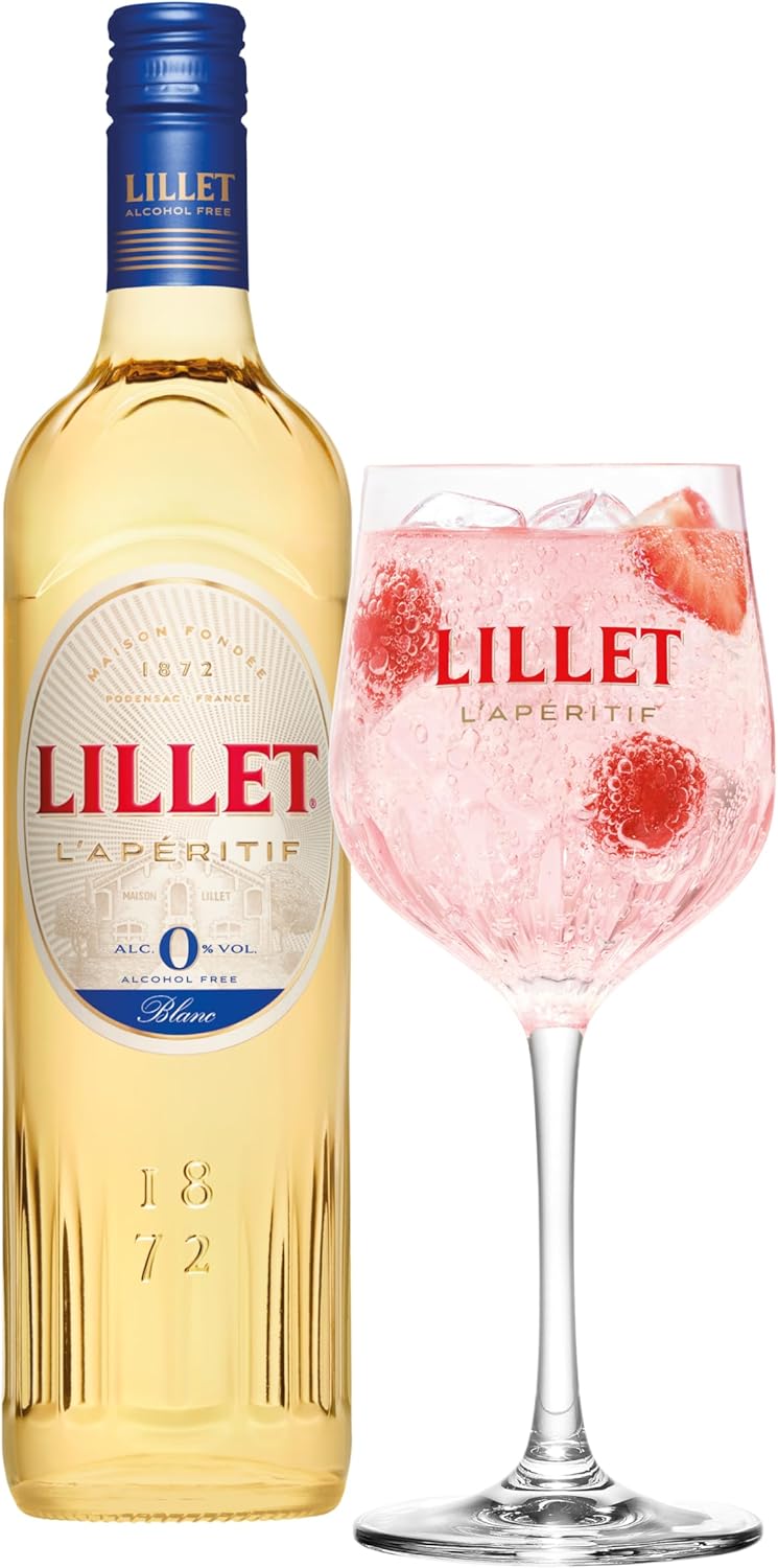 Lillet Blanc 0% Alkoholfreier französischer Apéritif 0,75l