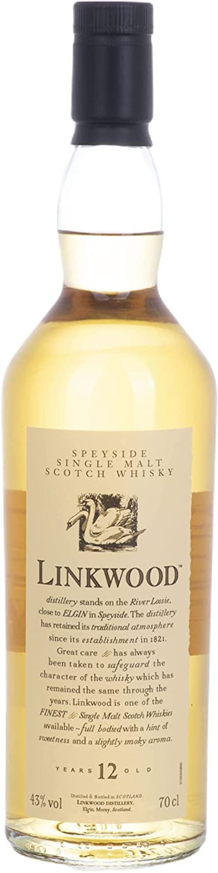 Linkwood Flora & Fauna 12 años 0,7 l, 43 % de alcohol por volumen