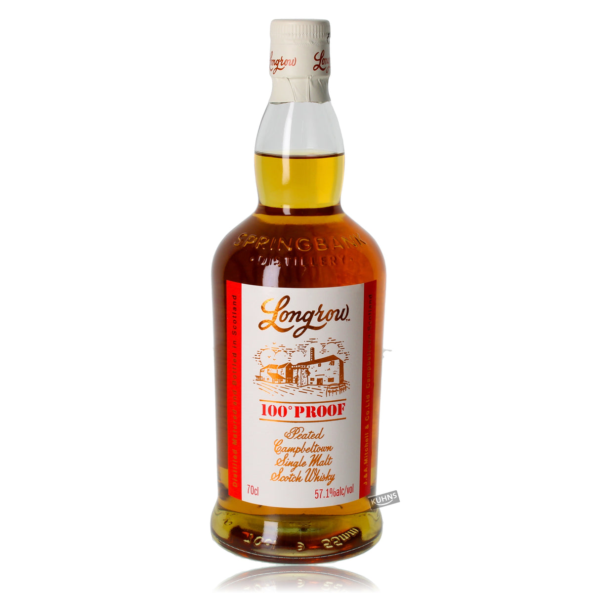 Longrow 100 Proof 0,7 l, alcohol 57,1 % vol.