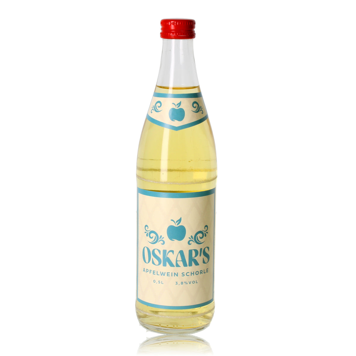 OSKAR`S apple wine spritzer 0.5l, alc. 3.8 Vol.-%