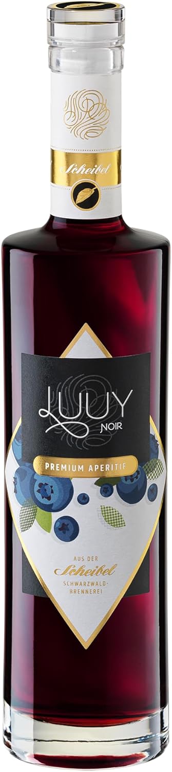 Aperitivo Scheibel Luuy Noir Premium 0,5 l, 22 % de alcohol por volumen