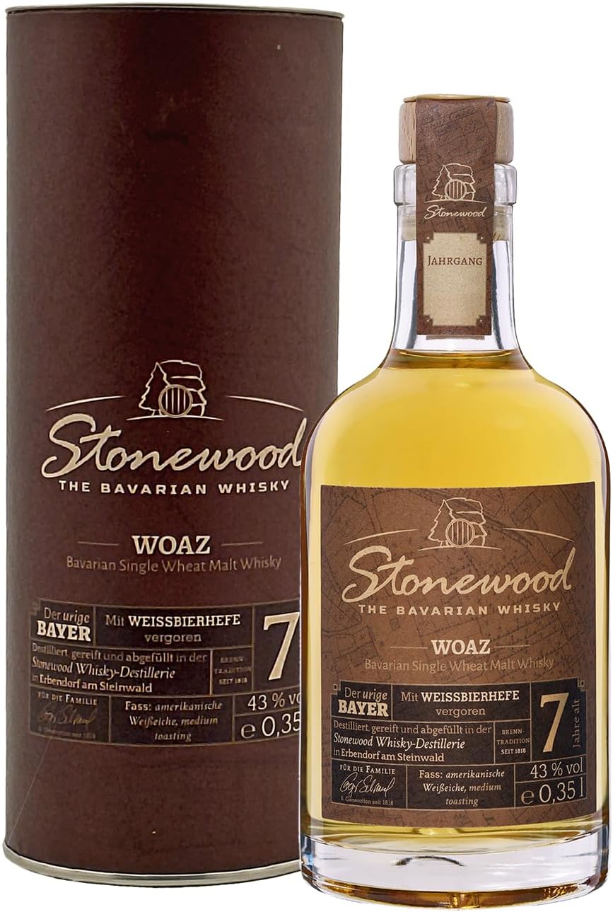 Stonewood WOAZ 7 Years Single Wheat Whiskey 0.7l, alc. 43% vol.