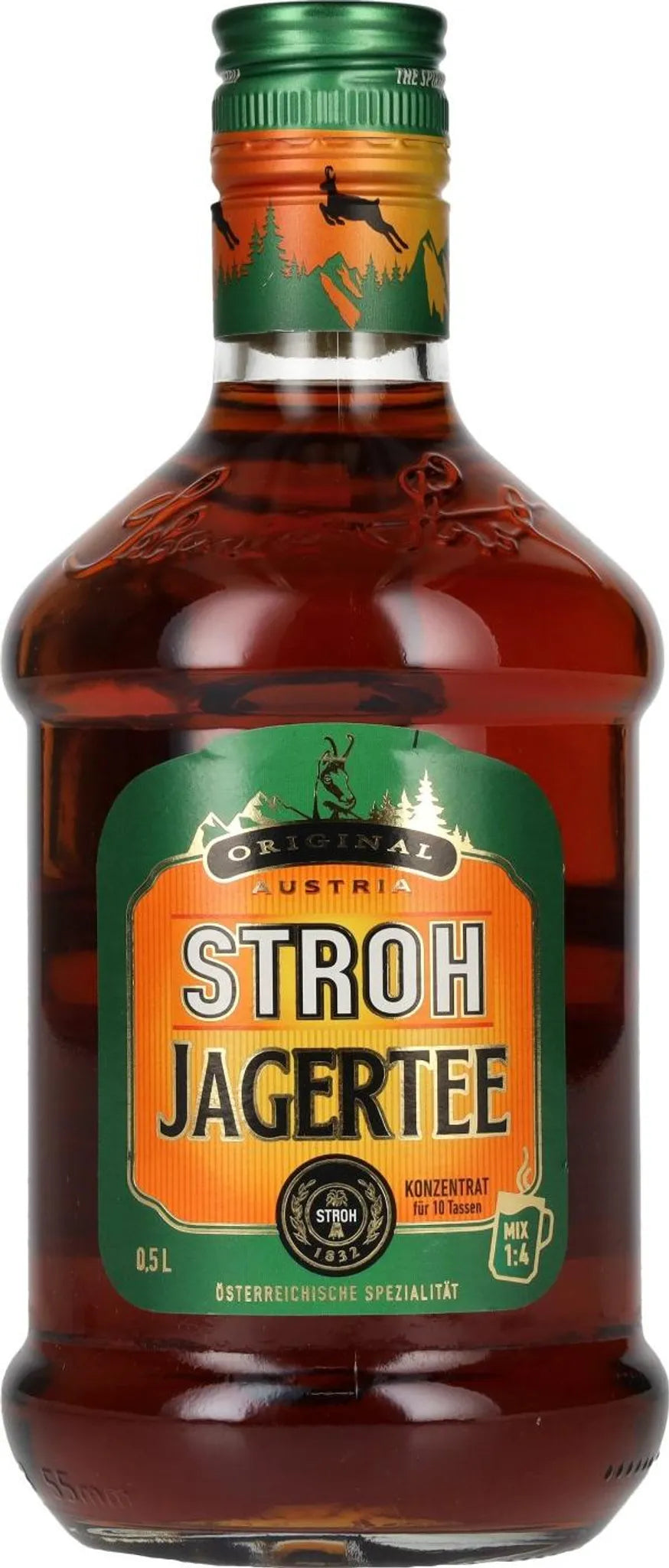 Stroh Jagertee 0,5 l, 40 % vol., bebida espirituosa de Austria