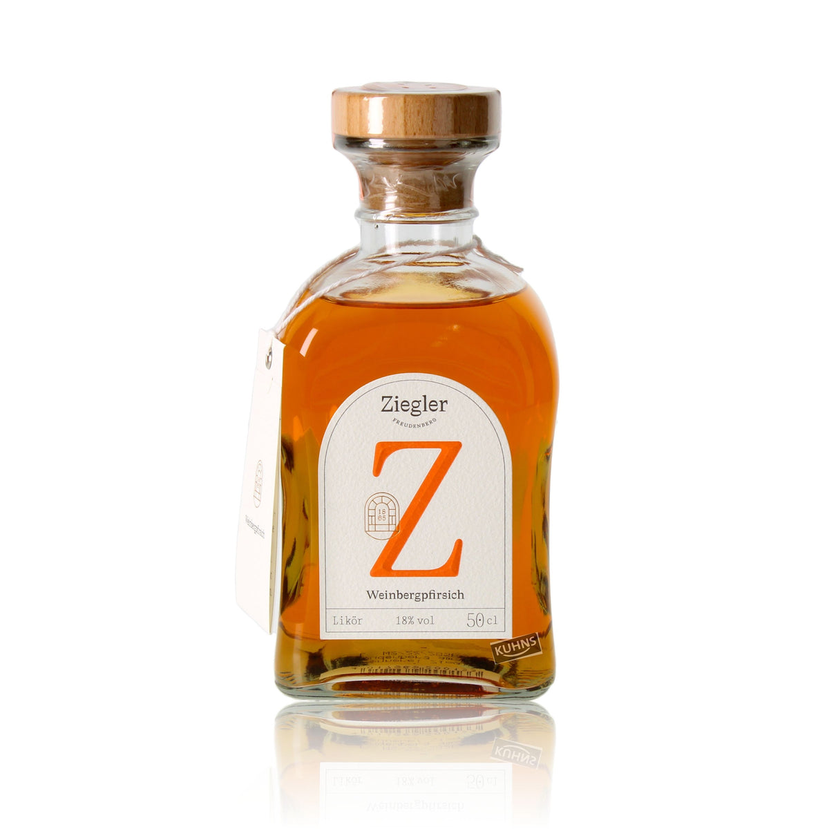 Licor de melocotón de viñedo Ziegler 0,5 l, alc. 18% vol.