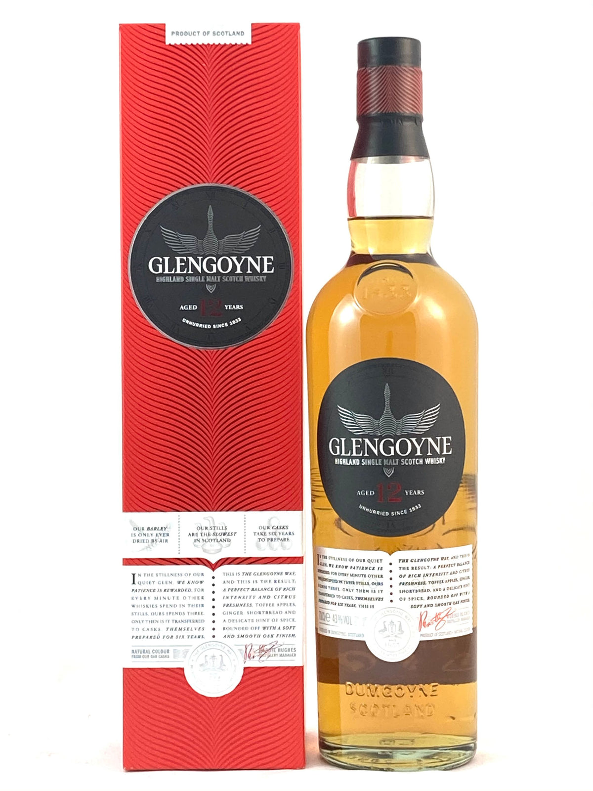 Glengoyne 12 Jahre 0,7, alc. 43 Vol.-%