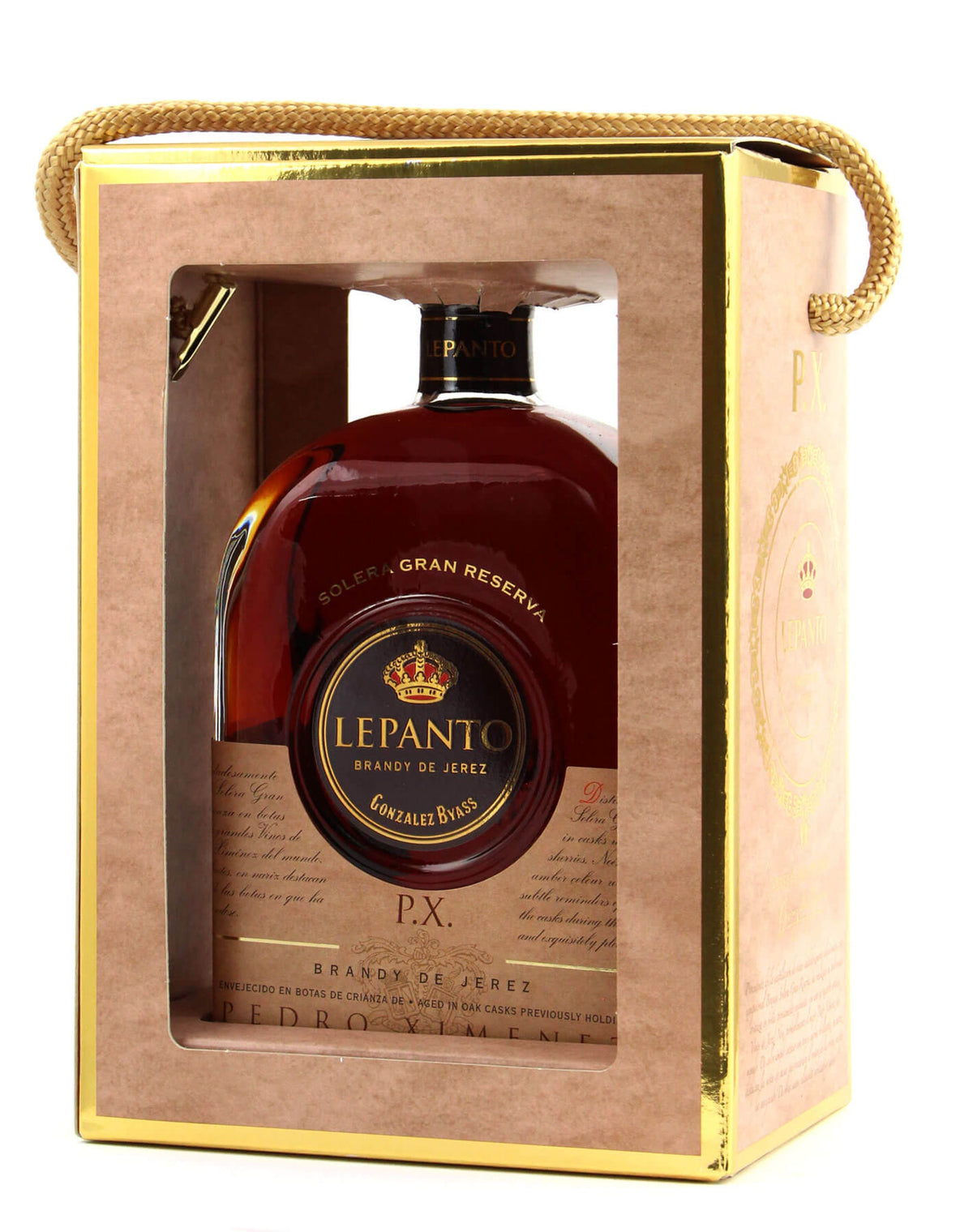 Lepanto PX 0,7l alc. 36% vol., brandy España