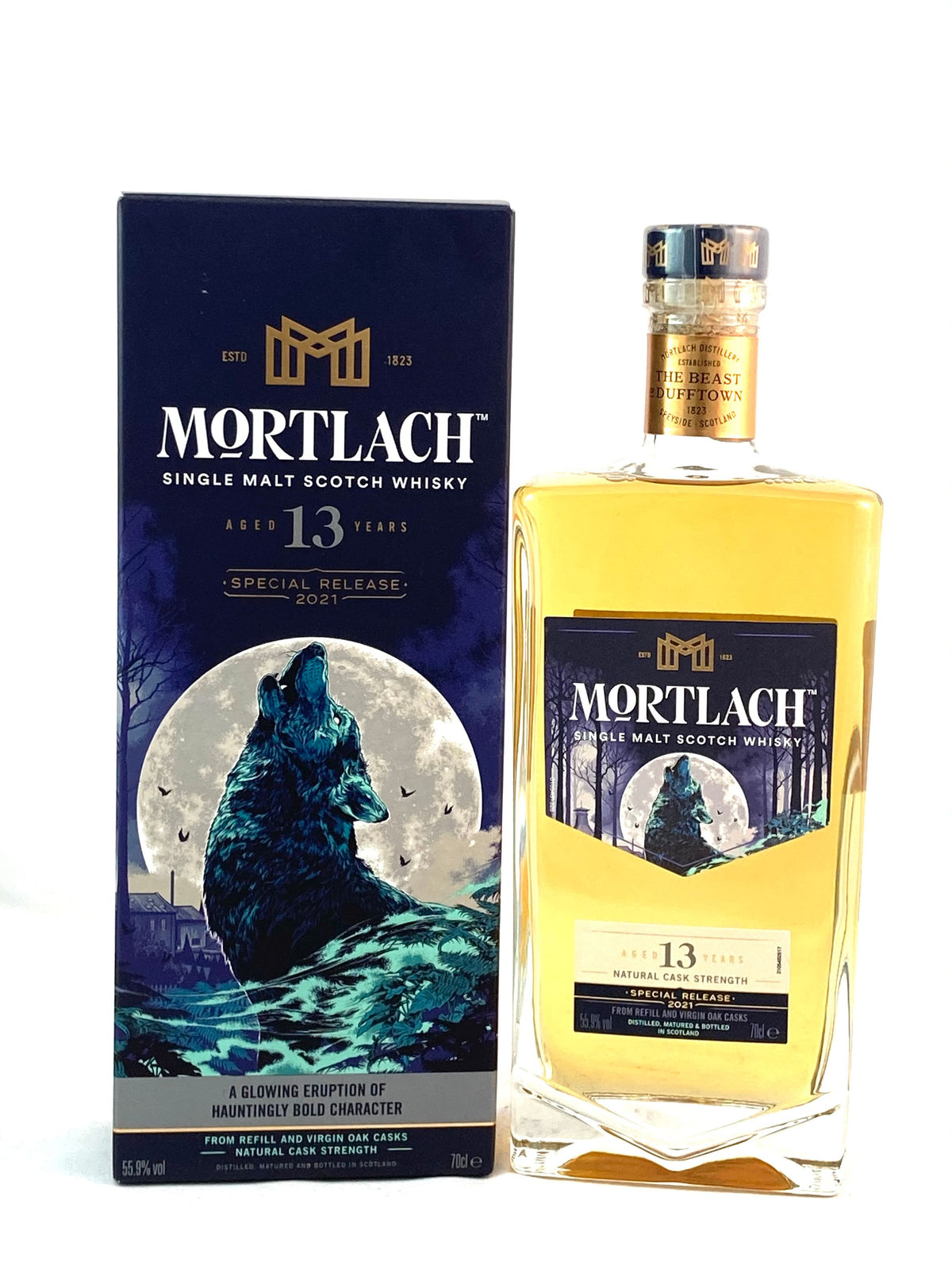 Mortlach 13 años Lanzamiento especial 2021 0,7 l alc. 55,9 % vol.