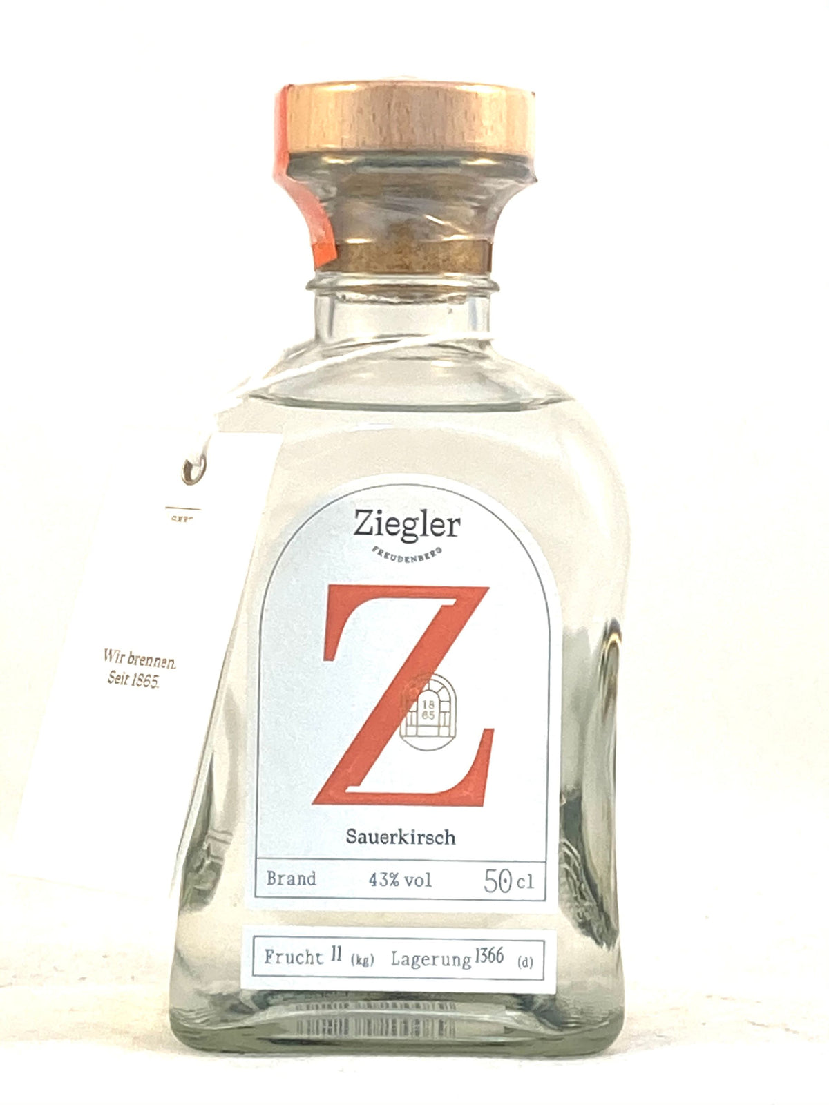 Brandy de cereza ácida Ziegler 0,5 l, 43 % vol.