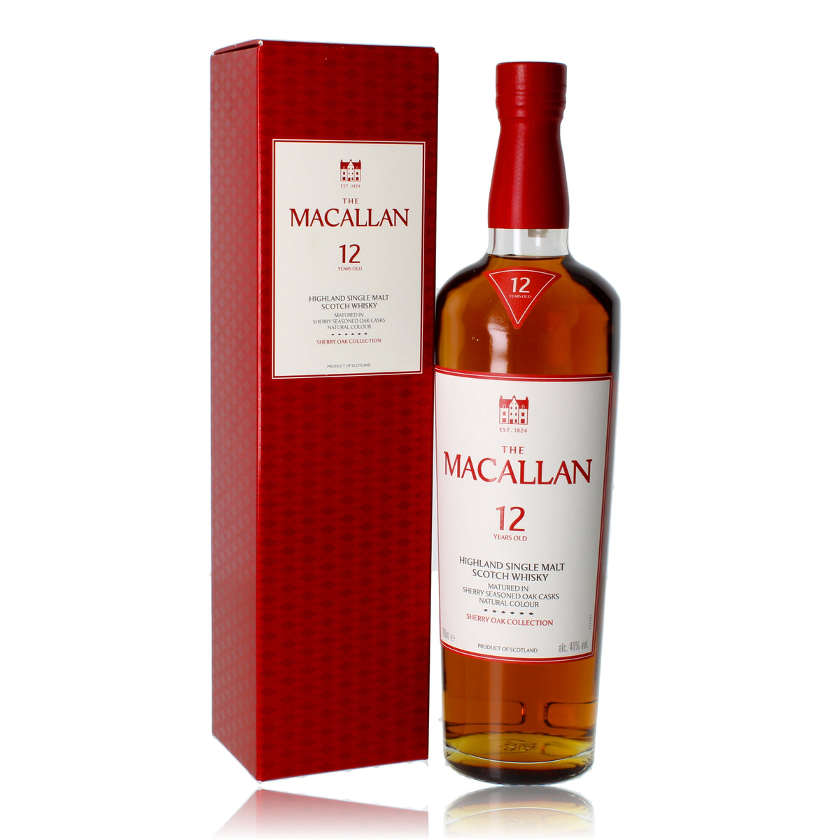 Macallan 12 Jahre Sherry Oak 0,7l, alc. 40 Vol.-%