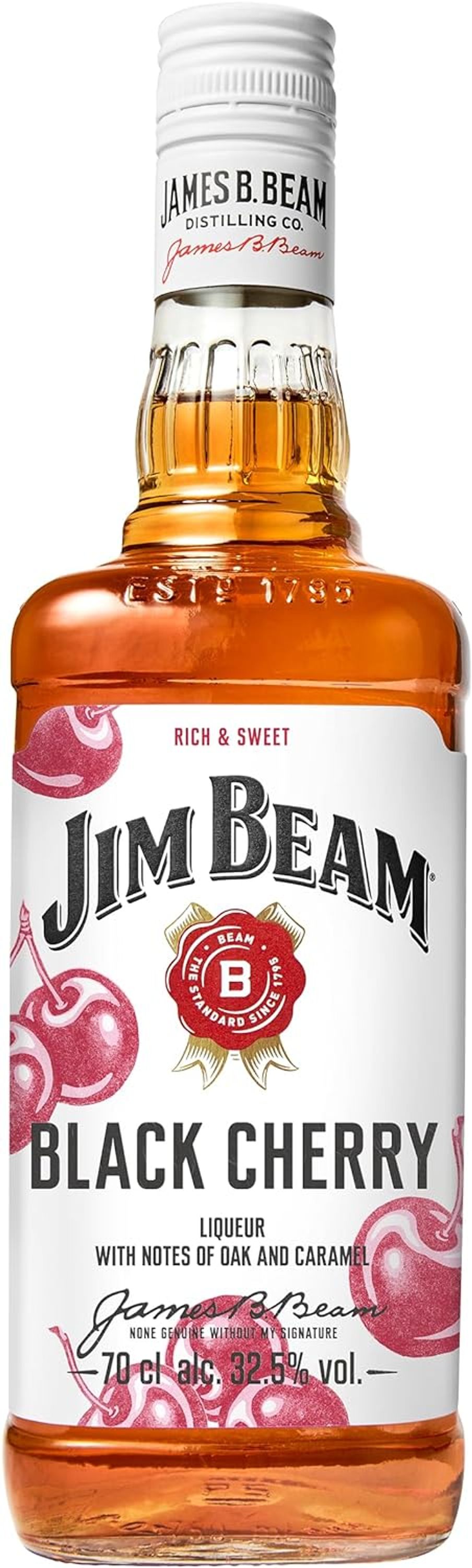 Jim Beam Cereza Negra 0,7l, alcohol 32,5% vol.