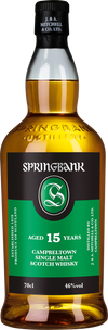 Springbank 15 años 0,7 l, 46 % alc./vol.